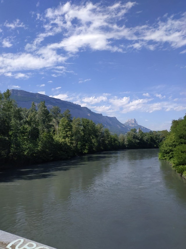 plan d'eau à Grenoble