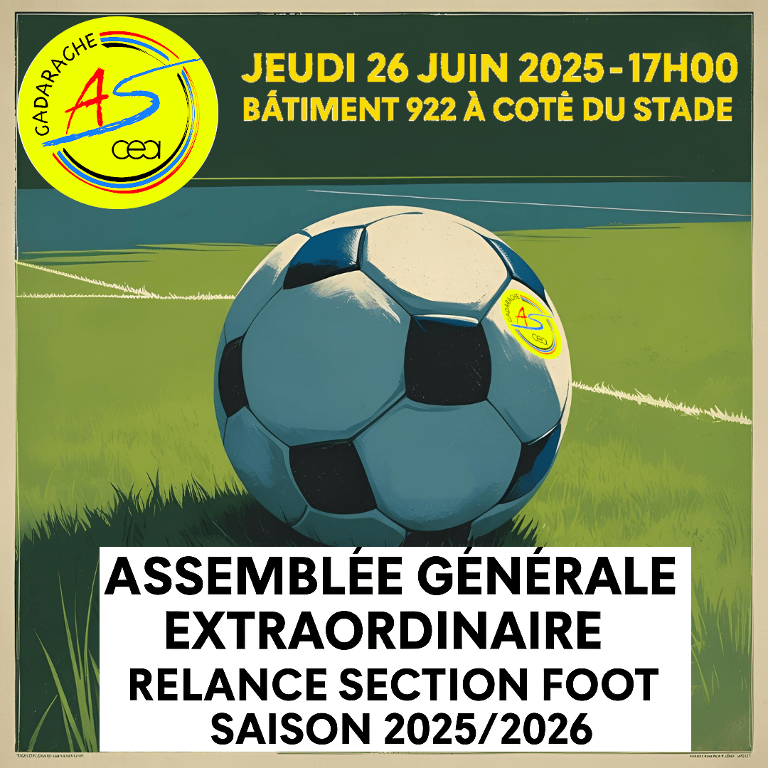 AGE relance section foot 16 juin 2025