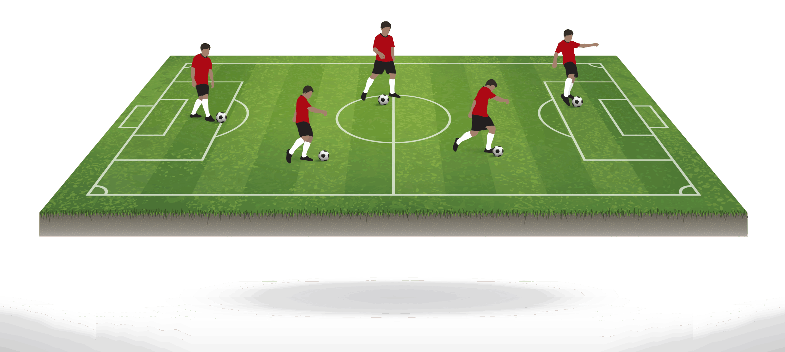 Terrain de foot de la cité